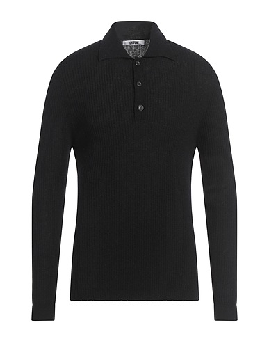 GRIFONI Jumper Black 50% Polyamide, 40% Alpaca wool, 10% Wool