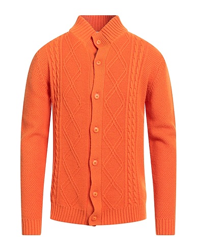 EN AVANCE Cardigan Orange 80% Wool, 20% Polyamide