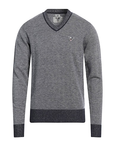 AERO CLUB Jumper Midnight blue 75% Wool, 20% Polyamide, 5% Cashmere