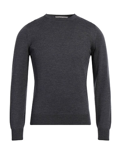 LA FILERIA Pullover Antracite 100% Lana Vergine