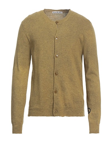 ACNE STUDIOS Cardigan Military green 40% Cotton, 40% Wool, 20% Nylon