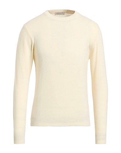 WOOL & CO Pullover Avorio 80% Lana, 20% Poliammide
