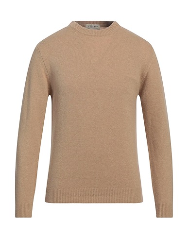 WOOL & CO Jumper Sand 80% Wool, 20% Polyamide