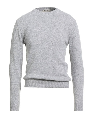 WOOL & CO Jumper Light grey 80% Wool, 20% Polyamide