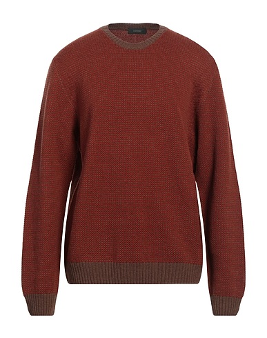ZANONE Sweater Brown 100% Virgin Wool