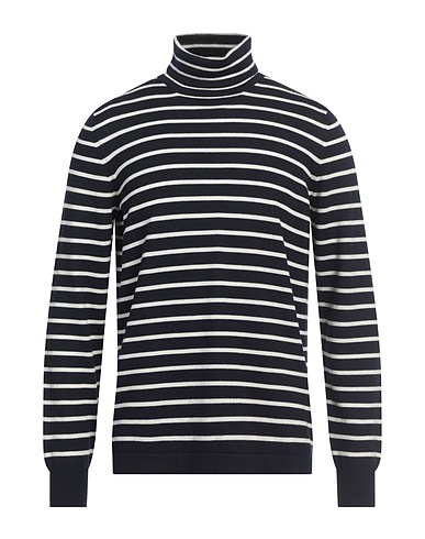 GRAN SASSO Turtleneck Midnight blue 100% Virgin Wool