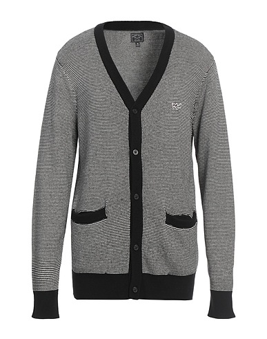 DARK SEAS Cardigan Nero 50% Cotone, 50% Acrilico