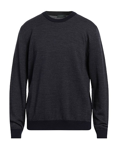 ZANONE Sweater Midnight blue 100% Virgin Wool