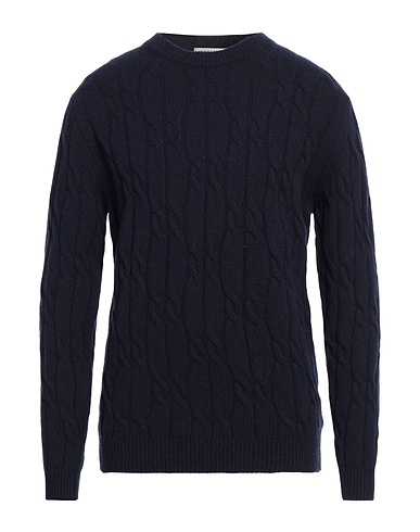 WOOL & CO Sweater Midnight blue 80% Wool, 20% Polyamide