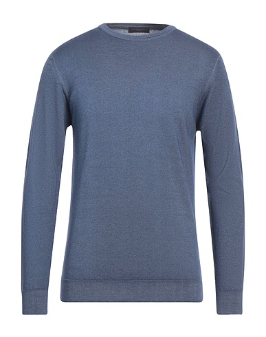DANIELE FIESOLI Jumper Slate blue 100% Merino Wool
