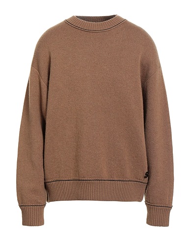 SACAI Kaschmirpullover  Kamel 52% Kaschmir, 45% Baumwolle, 2% Nylon, 1% Polyurethan