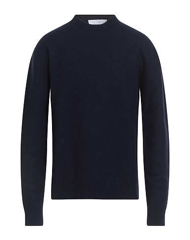 JIL SANDER Pullover Blu notte 100% Lana