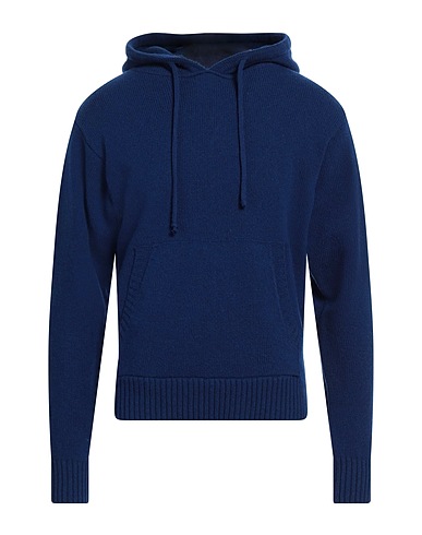SEVEN GAUGE Pullover Blu 100% Lana