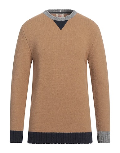 BOB Sweater Camel 34% Acrylic, 24% Wool, 21% Polyamide, 21% Polyester