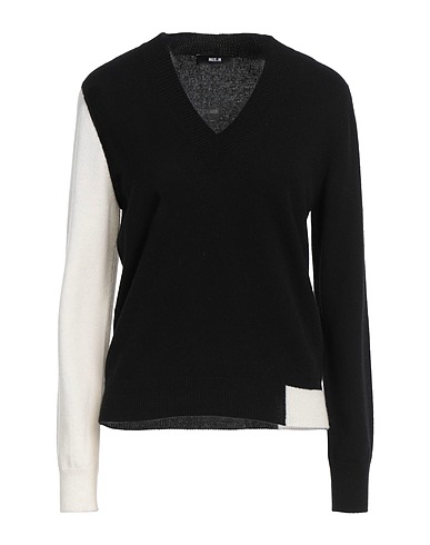 MIS.N Maglia in Cachemire Nero 100% Cachemire