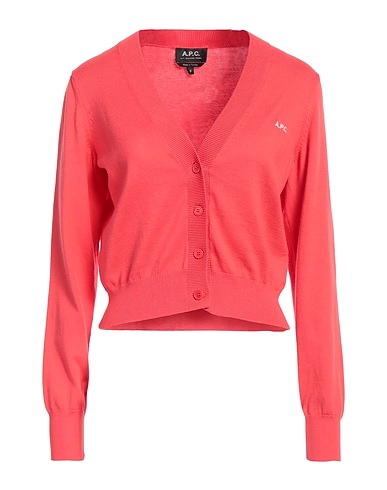 A.P.C. Cardigan Coral 100% Cotton