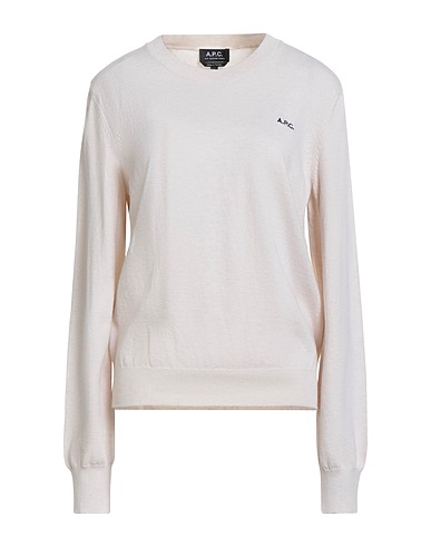 A.P.C. Pullover Avorio 100% Cotone