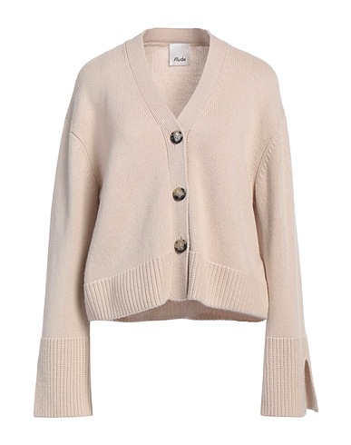 ALLUDE Cardigan Beige 100% Cashmere