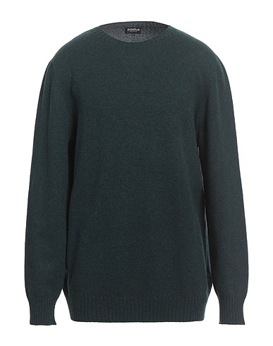 DONDUP Cashmere jumper Dark green 100% Cashmere