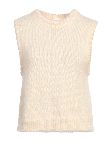HAI Maglia Gilet Avorio 70% Lana mohair, 30% Lana