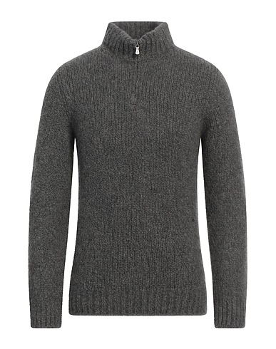 ELEVENTY Polo neck PLATINUM 54% Cashmere, 36% Alpaca wool, 10% Silk