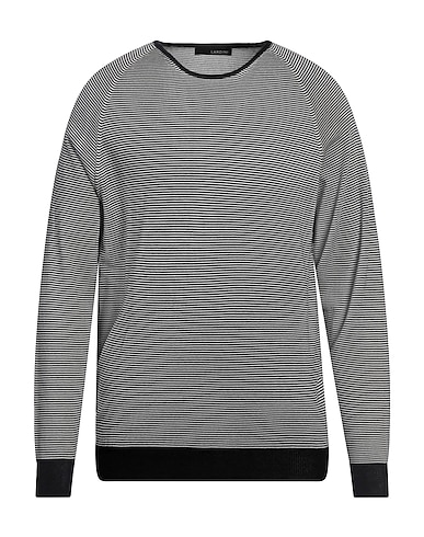 LARDINI Sweater BLU NOTTE 57% Cotton, 43% Viscose