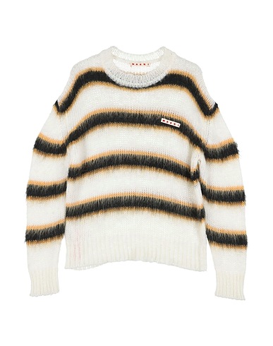 MARNI Jumper Ivory 38% Acrylic, 32% Polyamide, 30% Mohair wool