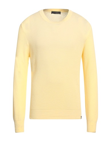 LARDINI Sweater Yellow 100% Cotton
