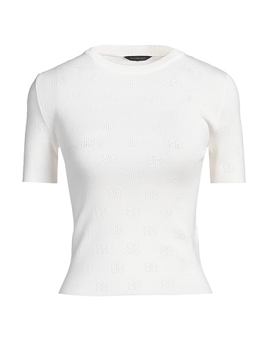 BALENCIAGA Jumper Cream 67% Wool, 33% Polyester