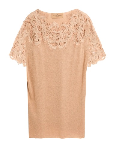 ERMANNO SCERVINO Cashmere jumper Camel 100% Cashmere, Mohair wool, Polyamide, Polyester, Cotton