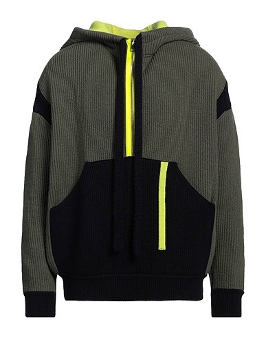 GIOVANNINI MIRCO Jumper Military green 90% Virgin Wool, 10% Elastane