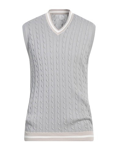 ELEVENTY Pullover PLATINUM Hellgrau 100% Baumwolle