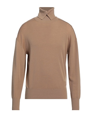 BURBERRY Turtleneck Camel 100% Wool