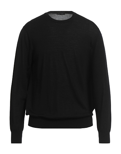BELLWOOD Jumper Black 100% Merino Wool