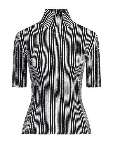 MISSONI Turtleneck Black 55% Viscose, 23% Polyester, 22% Polyamide