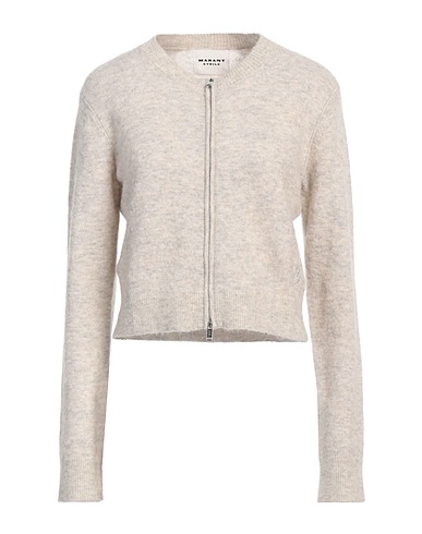 MARANT ÉTOILE カーディガン ライトグレー 毛（ベビーアルパカ） 63% / ナイロン 32% / ポリウレタン 5%