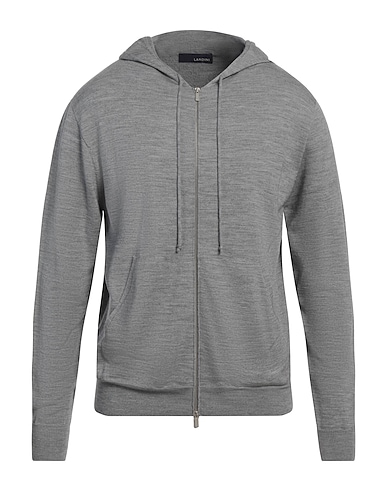 LARDINI Cardigan GRIGIO 75% Wool, 20% Silk, 5% Cashmere