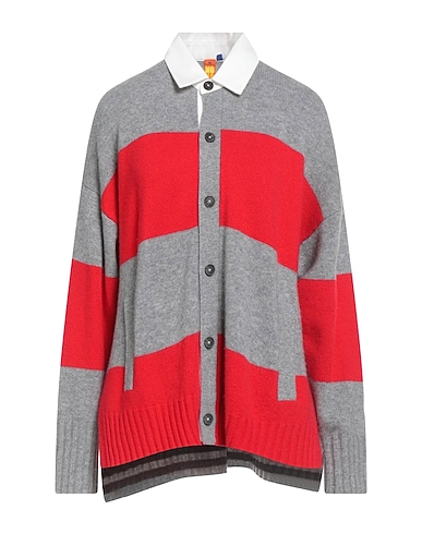 NONAME Cardigan Light grey 100% Cashmere