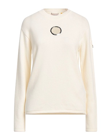 MONCLER Sweater X WILLOW SMITH White 90% Virgin Wool, 10% Cashmere
