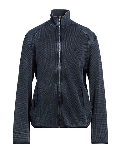 DIESEL Cardigan Navy blue 100% Cotton