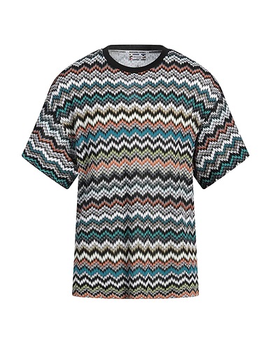 MISSONI Pullover SPORT VERDE PETROLIO 54% Viscosa, 46% Cotone