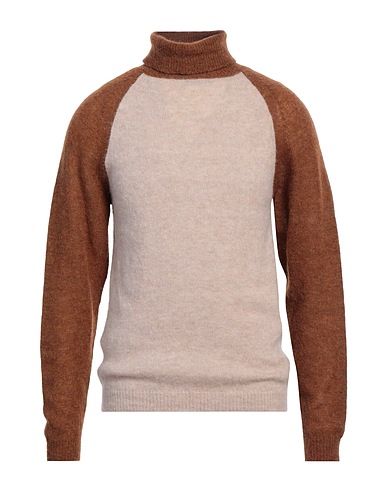 SUN HOUSE Rollkragenpullover Maulwurfsgrau 50% Alpakawolle, 30% Polyamid, 20% Wolle