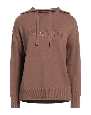 'S MAX MARA Pullover Cammello 80% Lana, 20% Cachemire