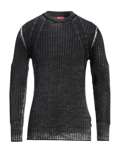 DIESEL Sweater Black 100% Wool, Nylon