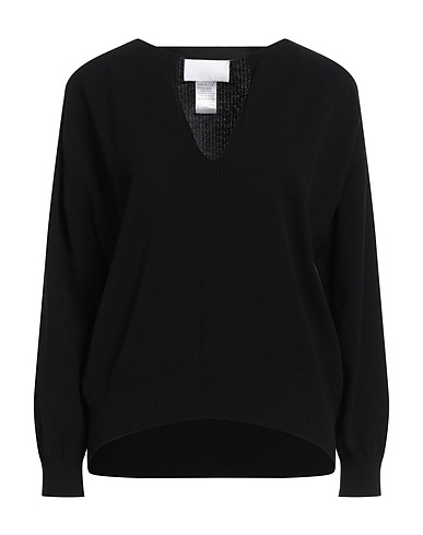 VANISÉ Sweater Black 82% Viscose, 18% Polyester