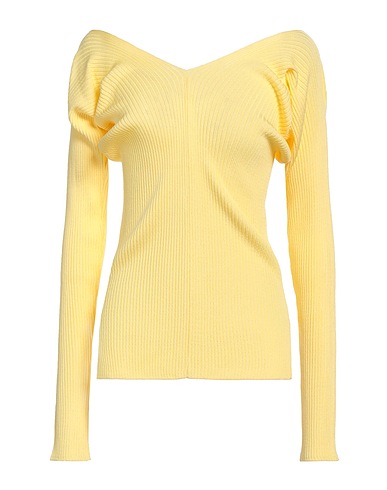 LOW CLASSIC Pullover Giallo 80% Rayon, 20% Nylon