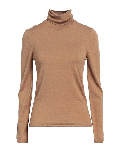 ZANONE Dolcevita BY SLOWEAR Cammello 95% Lana Vergine, 5% Poliammide