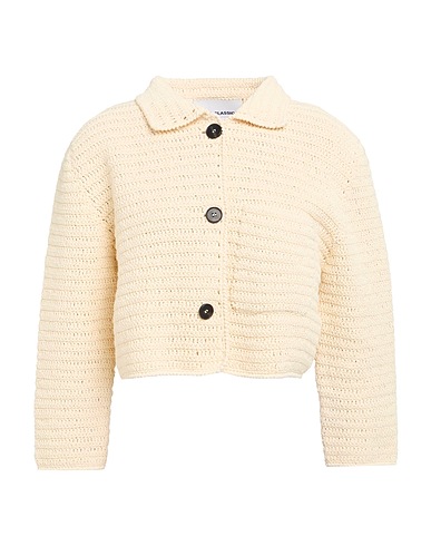 LOW CLASSIC Cardigan Ivory 100% Cotton