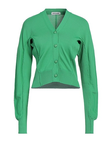 LOW CLASSIC Cardigan Green 65% Rayon, 35% Nylon