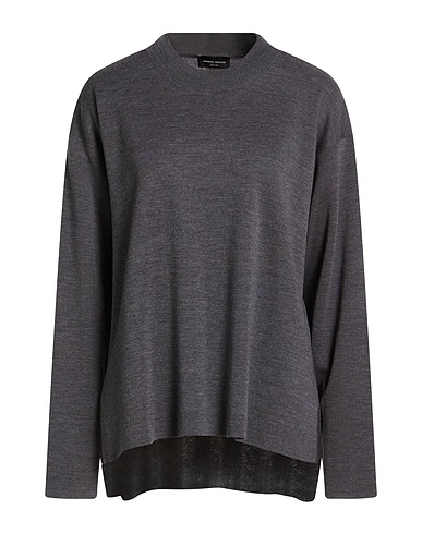 ROBERTO COLLINA Pullover Grigio 100% Lana Merino